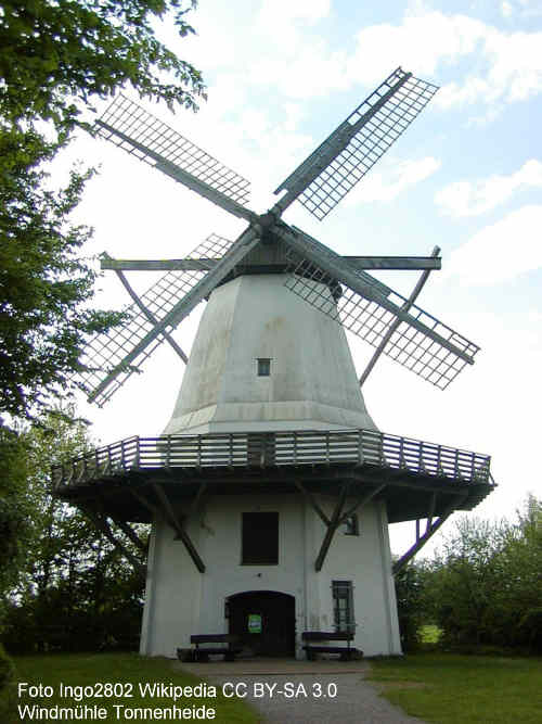 Hochzeitsmhle Tonnenheide der Stadt Rahden